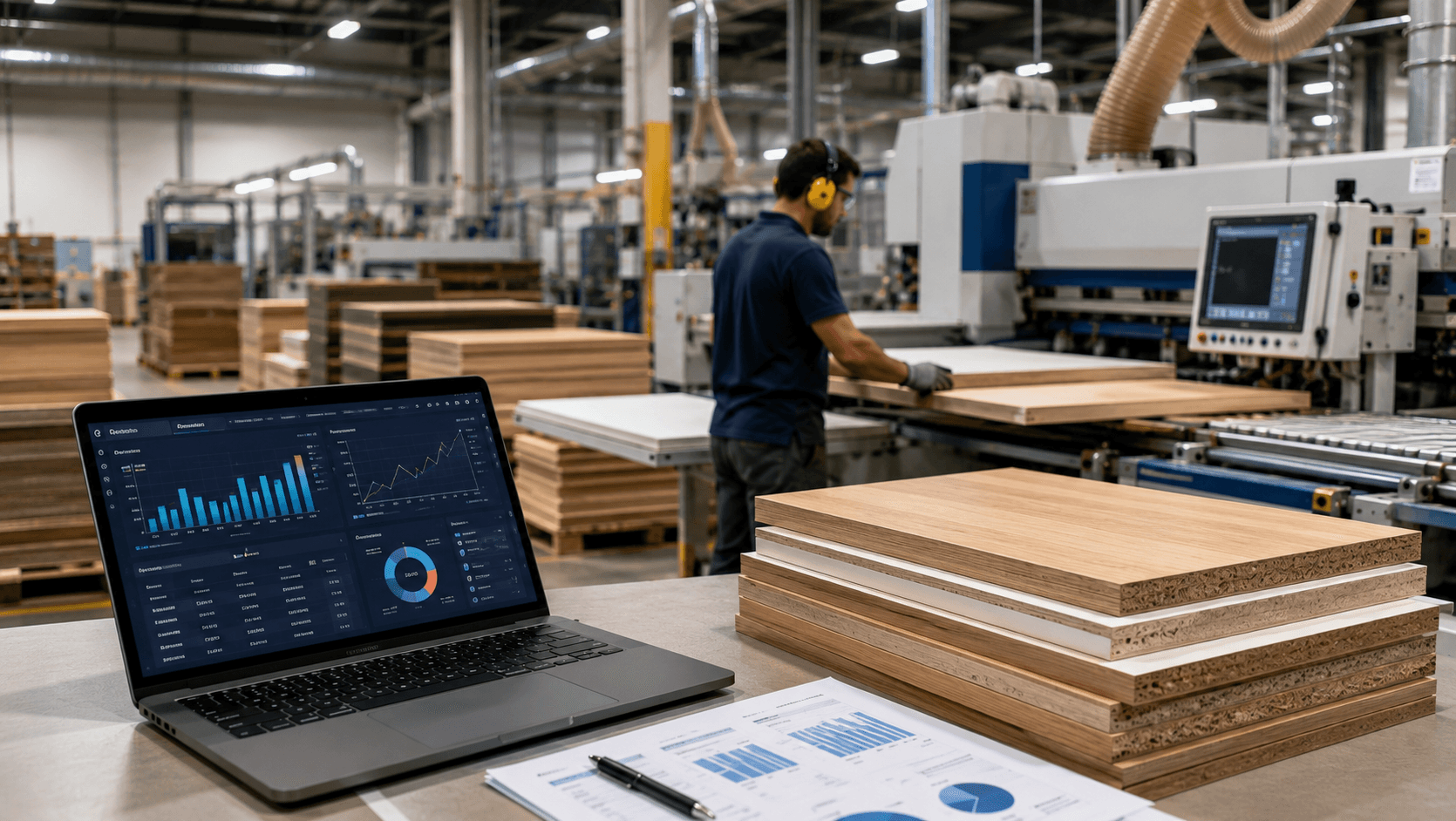 IA no setor moveleiro aplicada à análise de dados e decisões industriais