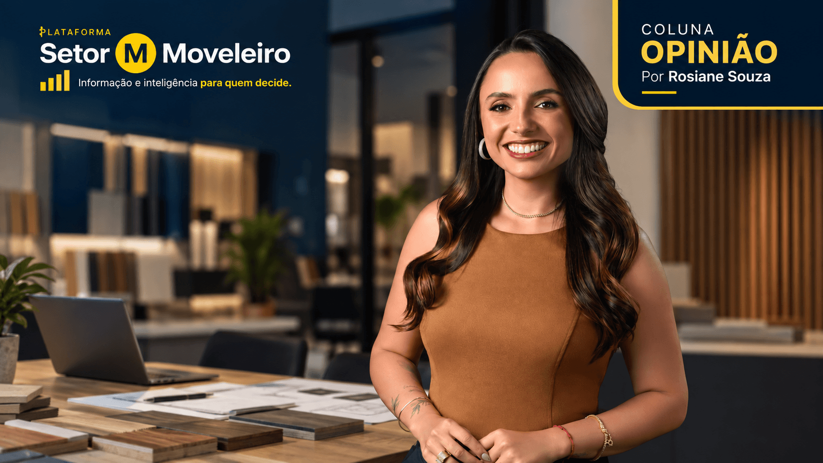 Rosiane Souza, autora da Coluna Opinião sobre fidelidade no setor moveleiro
