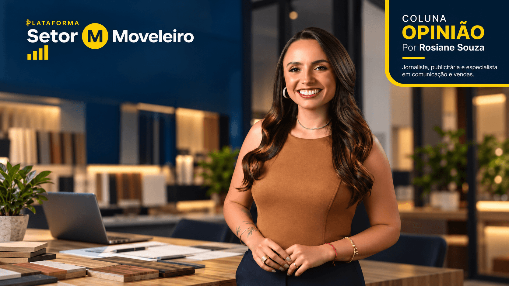 Rosiane Souza, autora da Coluna Opinião sobre Black Friday no setor moveleiro