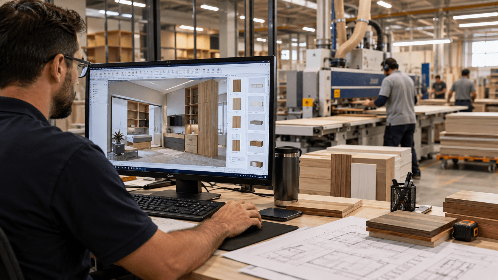 Transformação digital no setor moveleiro e novas formas de projetar, vender e produzir móveis