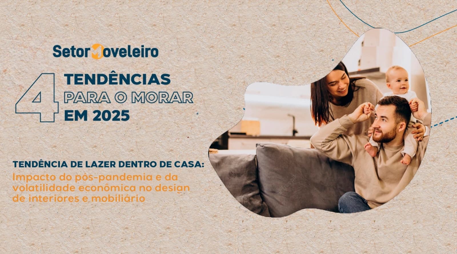 Tendência de lazer dentro de casa: impacto do pós-pandemia e da volatilidade econômica no design de interiores e de mobiliário