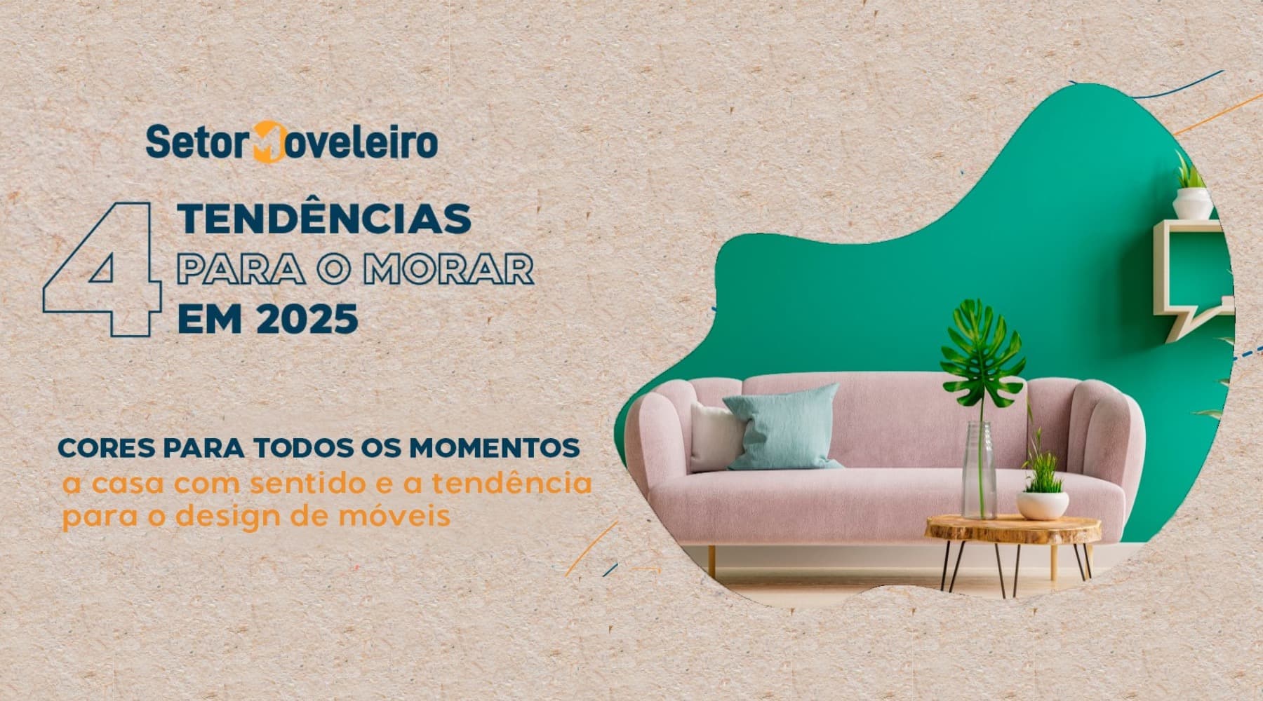 Cores para todos os momentos: a casa com sentido e as tendências para o design de móveis