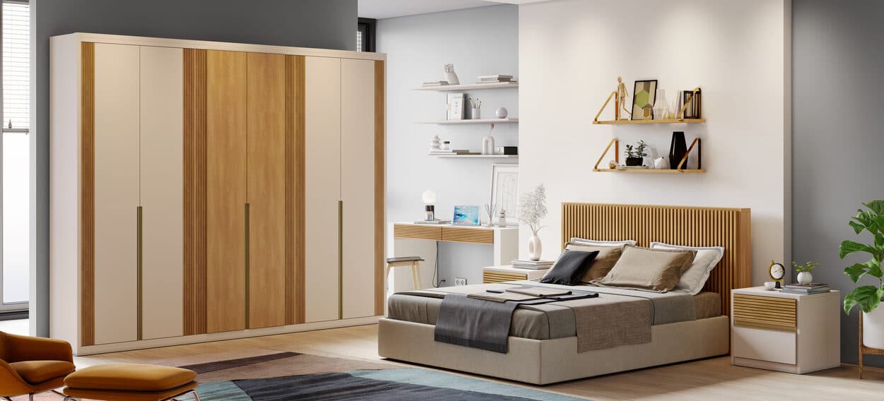 Quarto em MDP Perffect com Ripado Freijó