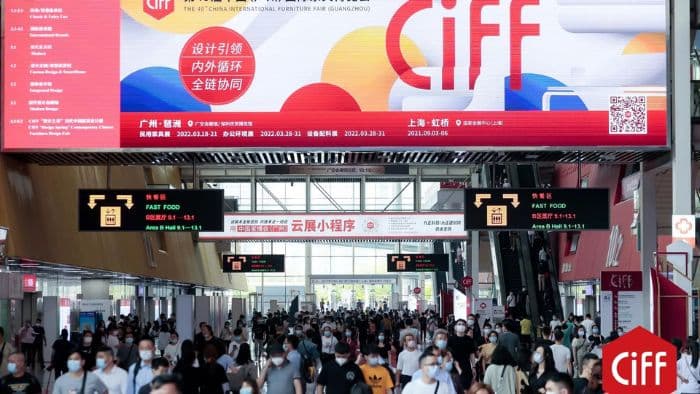 Ciff Guangzhou 2024, uma das maiores feiras de móveis do mundo, acontece em duas etapas, na China