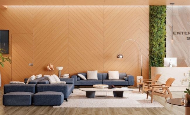 Comemorando 75 anos de história, Eucatex lança painéis decorativos e nova linha de pisos na Revestir 2026