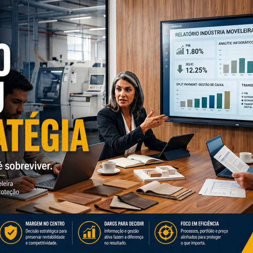 Custo virou estratégia: por que proteger margem será o jogo central da indústria moveleira em 2026