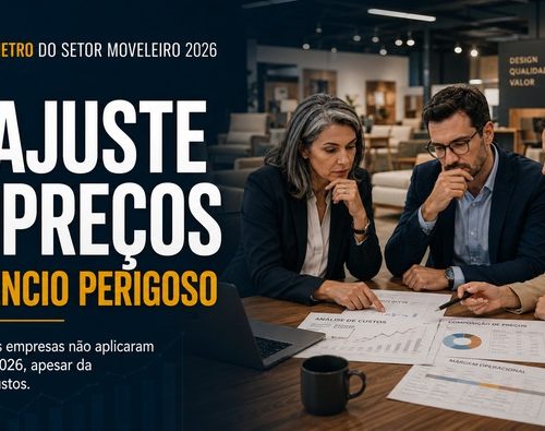 Reajuste de preços na indústria moveleira: o silêncio perigoso que pode corroer margens em 2026