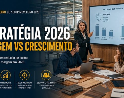 Estratégia 2026 na indústria moveleira: proteger margem virou prioridade antes de crescer