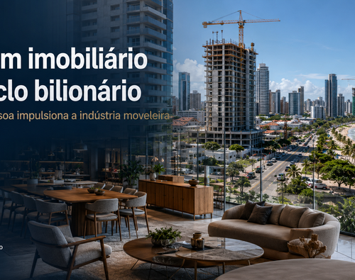 Boom imobiliário e ciclo bilionário de investimentos transformam João Pessoa em nova fronteira de negócios para a indústria moveleira