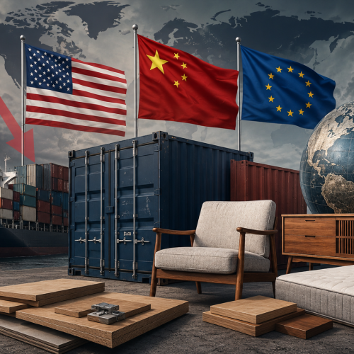 Tarifaço na indústria moveleira pressiona exportações e cobra reação do Brasil