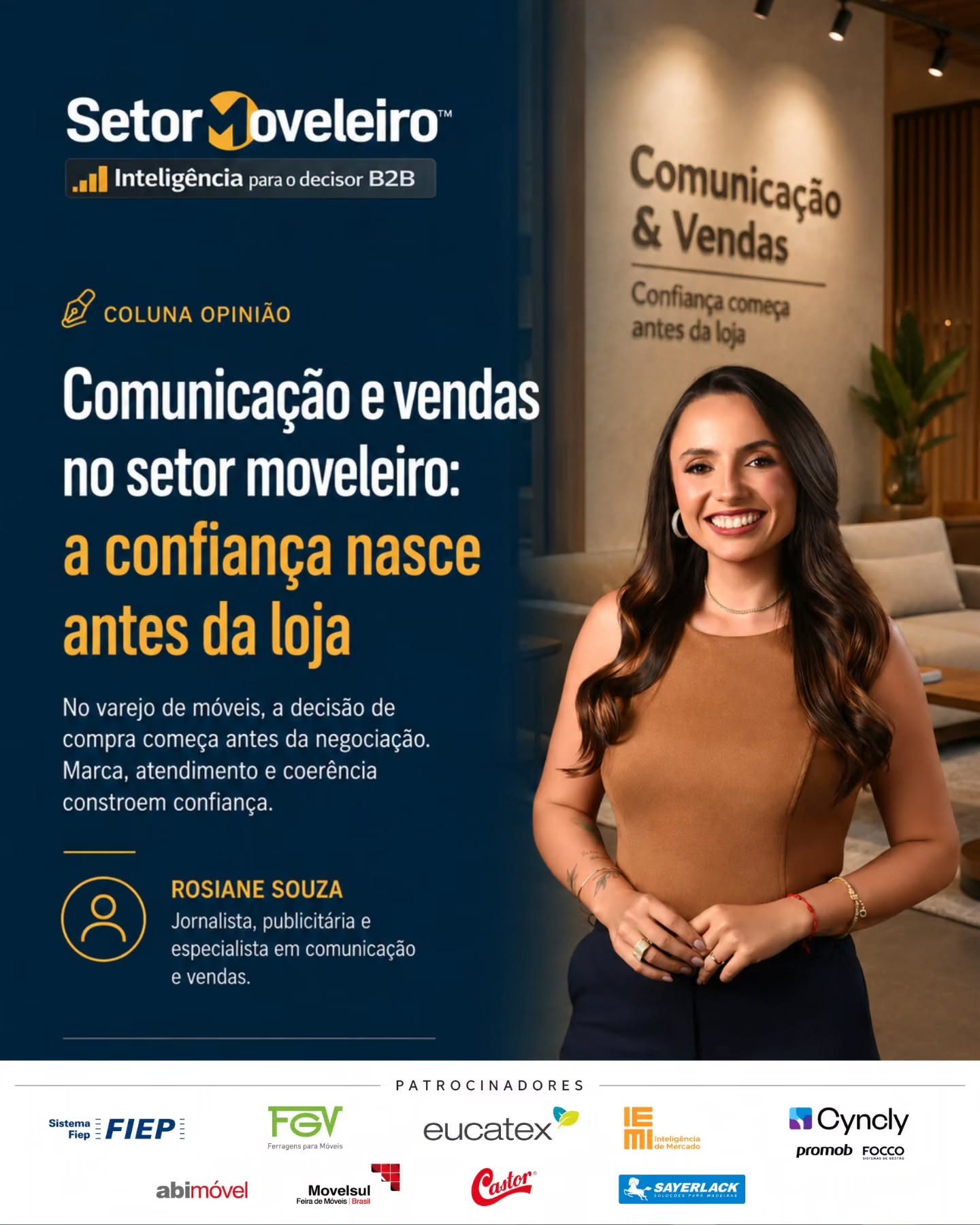 Post do Instagram @setormoveleiro
